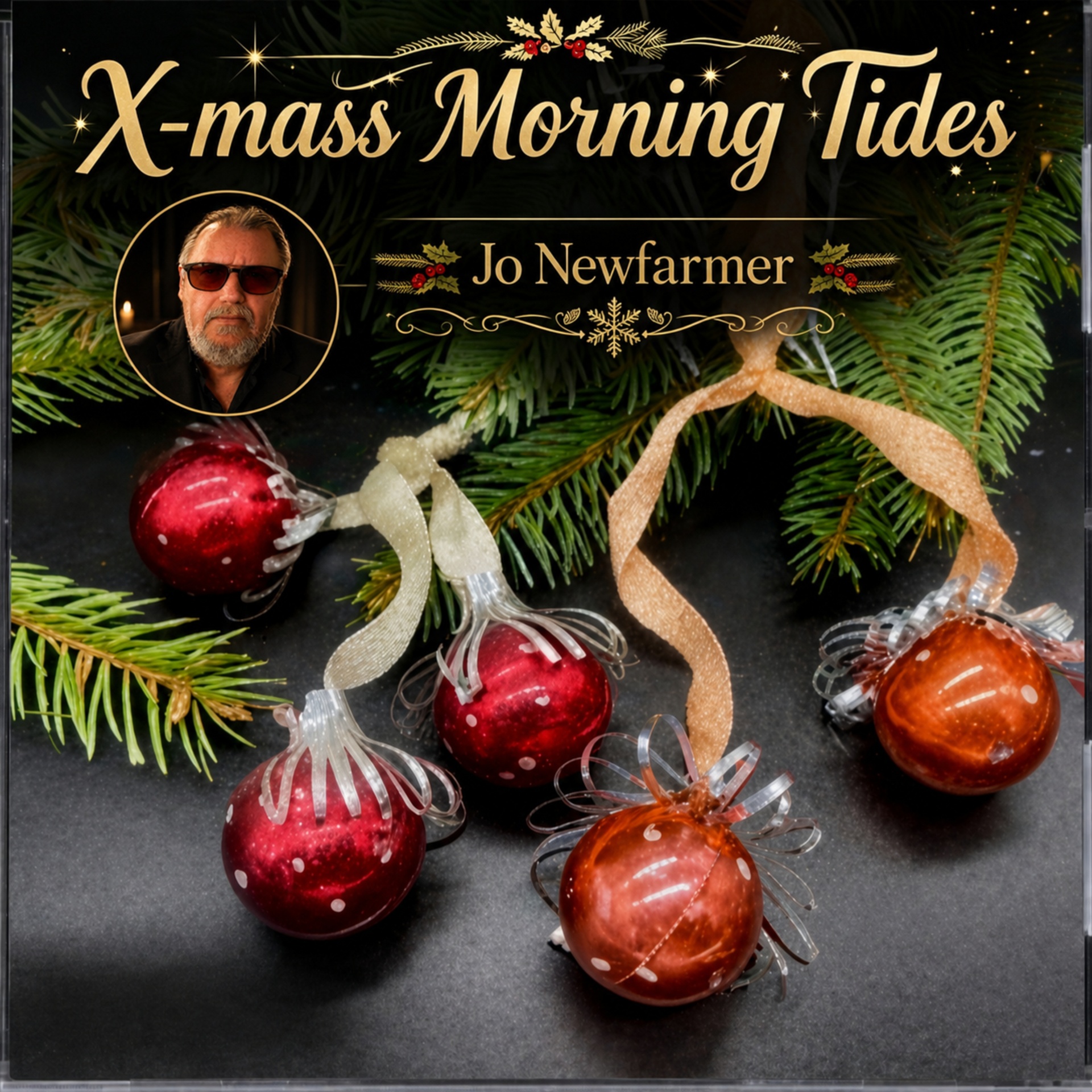 X-mass Morning Tides — Jo Newfarmer single cover